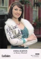 Emma Barton as Honey Edwards Eastenders BBC Hand Signed Cast Card Photo