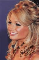 Emma Rigby Hollyoaks 2007 Soap Awards 12x8 Hand Signed Photo