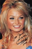 Emma Rigby Hollyoaks at 2007 Soap Awards 12x8 Hand Signed Photo