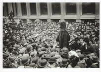 Emmeline Pankhurst New York Wall Street Suffragette Speech Postcard