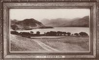 Emmerdale Lake Real Photo Old Cumbria Postcard