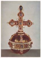 Emperor Mathias Imperial Orb Of Austria Crown Wien Postcard