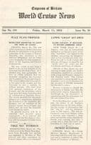 Empress Of Britain Ship 11th March 1932 Old News Guide Al Capone