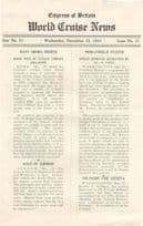 Empress Of Britain Ship 23rd December 1931 Old News Guide Rome Vatican Library