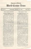 Empress Of Britain Ship 24th February 1932 Old News Guide Shanghai Fire