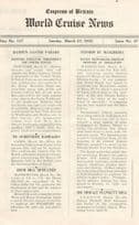Empress Of Britain Ship 27th March 1932 Old News Guide Manchuria Soviet