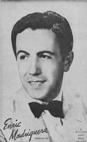 Enric Madriguera Jazz Band Leader Vintage Printed Signed Postcard