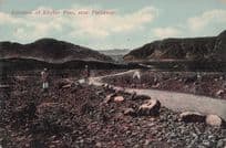 Entrance Of Khyber Pass Peshawar Antique Indian Postcard