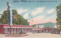 Eplees Motel Berea Kentucky Highway Old USA Postcard