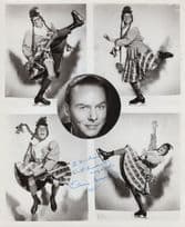 Eric Waite Pantomime Canada Transvestite Ice Comedian Clown Hand Signed Photo