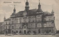 Eskilstuna Stadshuset WW1 Antique Sweden Postcard