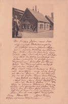 Essen Aus Krupp's Fabrik Das Alte 1879 Stammaus German Old Postcard