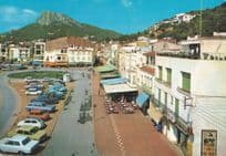 Estartit Costa Brava Rua De Santa Ana Bullfighting Posters Postcard