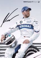 Esteban Gutierrez Sauber F1 Team 2012 Formula 1 Hand Signed Photo