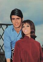 Esther & Abi Ofarim Vintage German Postcard