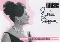 Eunice Gayson The Avengers Rare Hand Signed Autograph Card