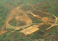 Eurotunnel Folkestone Exhibition Centre Aerial Hectare Site Kent Postcard