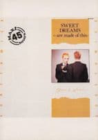 Eurythmics Sweet Dreams CD Release Annie Lennox Postcard