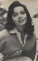 Eva Bartok Printed But Hand Signed Appearance Old Photo Postcard