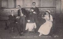 F.G.Bowes Costume Party After Tea Entertainers Old Postcard