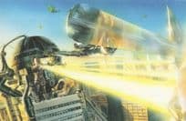 Fantastic Four Galactus vs The Silver Surfer Marvel Comic Book Postcard