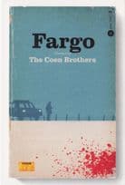 Fargo The Coen Brothers Film Movie As Rare Old Book Cover Postcard