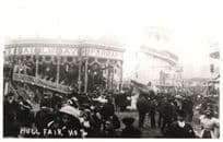 Farrar's Carousel at Hull Yorkshire Fairground Society PB Postcard Photo