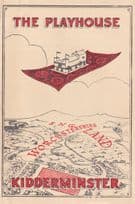 Faust Kidderminster Worcester Theatre Programme & Ephemera