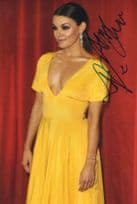 Fay Brookes Of Chicago Coronation Street 12x8 Hand Signed Photo