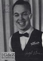 Fergal O'Brien Snooker Rare Hand Signed Photo