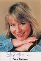 Fern Britton Breakfast TV Presenter Vintage Hand Signed Photo
