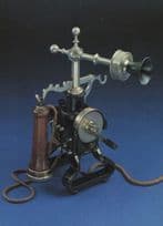 Fernsprechtischapparat F Reiner Antique Phone Munchen German Postcard