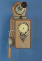 Fernsprechtischapparat Hildesheim 1908 Antique German Phone Postcard