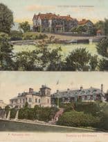Ferry Hydropathic Hotel 2x Windermere Cumbria Old Postcard s