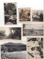 Fiji Hurricane Disaster Insect Bite Crater 7x Old Travel Photo s