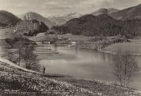 Fisherman Fishing at Bergen Solstrand Hotel Norway RPC Postcard