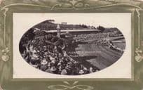 Flemington Horse Race Course Melbourne Australia Antique RPC Postcard