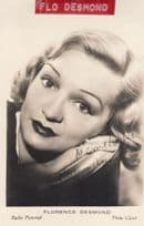 Flo Florence Desmond Antique Signed Photo