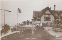 Floistuen Bergen Norway Vintage Real Photo Postcard