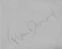 Florence Desmond Actress Double Old Hand Signed Autograph Page