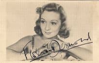 Florence Desmond Cabaret Comedian Music Hall Hand Signed Photo