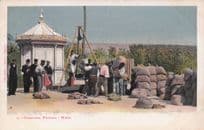 Floriana Malta Granaries Scales Weighing Industry Antique Postcard