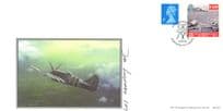Flt Lt Les Monday DFC Tempest 257 Squadron D-Day Pilot LTD TO 47 Hand Signed FDC