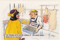 Food Comic Postcards