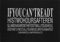 Football Players Opticians Sight Test Comic Postcard