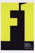 Formula 1 The Great Design Race Motor Racing Exhibition Poster Postcard