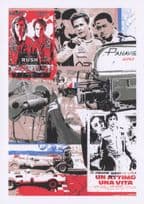 Formula One 1 Motor Racing Films Posters History Postcard