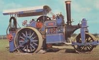 Fowler Isle Of Man Road Works Worker Vehicle Photo Postcard