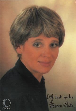 Frances White as Kate Hamilton Crossroads Printed Signed Cast Photo