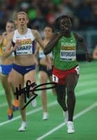 Francine Niyonsaba Burundian Rio Olympic Games Hand Signed Photo